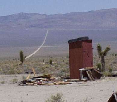 Gold Point outhouse