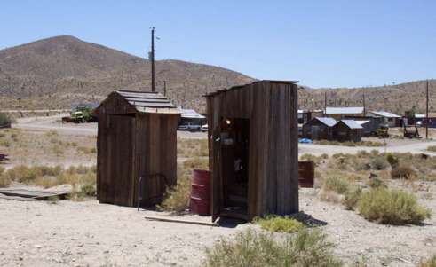 Gold Point outhouse